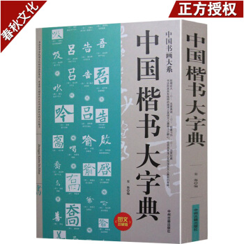 中国楷书大字典 中国书法大系 中国书法书系 部首查字法 楷书练习字典书籍 楷书书法教程练习 pdf epub mobi 电子书 下载