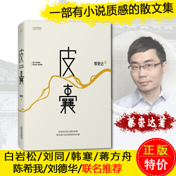 皮囊 蔡崇达著 莫言 韩寒 白岩松 刘德华 刘同 蒋方舟等推荐 中国现当代文学小说 经典文学创作