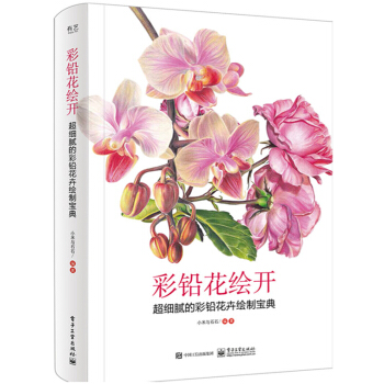 彩铅花绘开 细腻的彩铅花卉绘制宝典 小米与石石 彩色铅笔绘画自学教程书籍 pdf epub mobi 电子书 下载