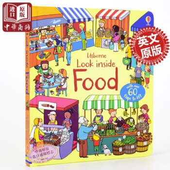 【中商原版】厄斯本看真點 食物 英文原版 Look Inside Food 紙闆書 pdf epub mobi 電子書 下載