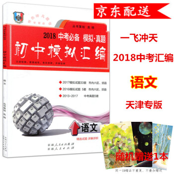2018版 天津中考 一飞冲天 初中模拟汇编 语文 中考 天津专用 pdf epub mobi 电子书 下载