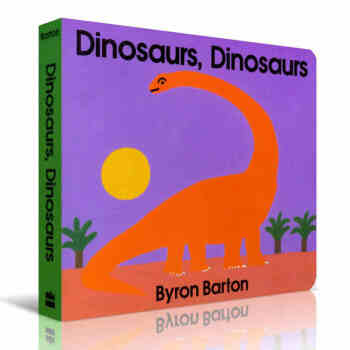 正版美國進口 拜倫·巴頓作品 Dinosaurs, Dinosaurs 恐龍，恐龍 紙闆 pdf epub mobi 電子書 下載