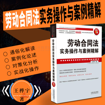现货 2017年新版劳动合同法实务操作与案例精解(增订7版) 王桦宇 著 中国人事法务师业 pdf epub mobi 电子书 下载