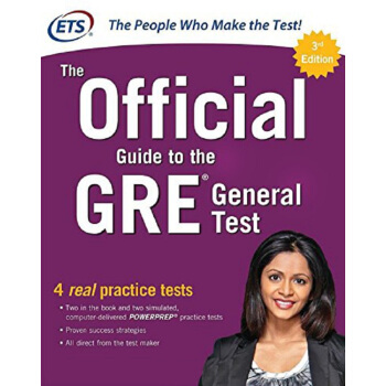 GRE官方指南第三版 英文原版 The Official Guide to the GRE pdf epub mobi 電子書 下載