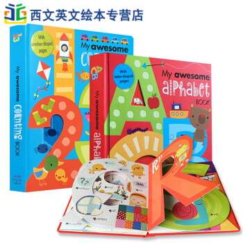 进口原版 My Awesome Alphabet Counting Book1-20幼儿书 pdf epub mobi 电子书 下载