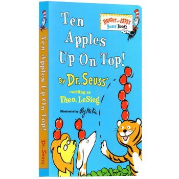 英文原版 Ten Apples Up on Top! 名傢Dr. Seuss蘇斯博士紙闆書 pdf epub mobi 電子書 下載