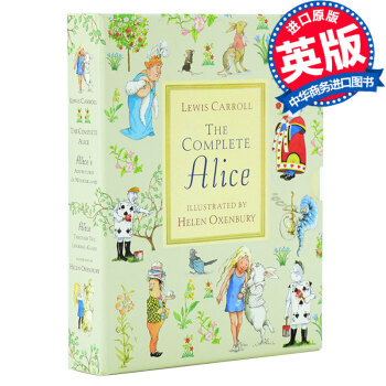 愛麗絲夢遊仙境全集 英文原版繪本 英文版 英文原版書 the complete alice