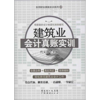 建筑业会计真账实训(10) pdf epub mobi 电子书 下载