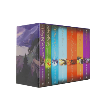 Harry Potter Box Set: 哈利波特1-7套裝【英文原版 英國版 哈利波特全集 】