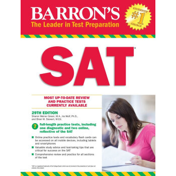 Barron's SAT, 29th Edition pdf epub mobi 電子書 下載