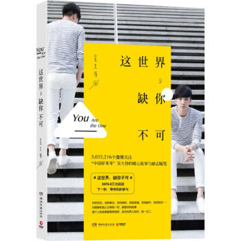 这世界,缺你不可 pdf epub mobi 电子书 下载