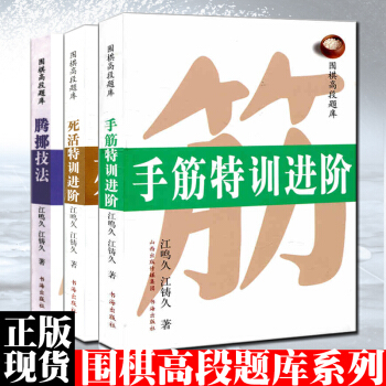 圍棋高段題庫係列：手筋特訓進階+死活特訓進階+騰挪技法 （共3冊）圍棋實戰提高入門圍棋書籍 pdf epub mobi 電子書 下載