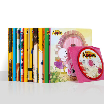 英文原版绘本Apple English儿童早教启蒙纸板书附CD支持点读 全套10本附赠CD pdf epub mobi 电子书 下载