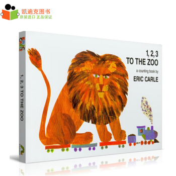 艾瑞卡爾 英文原版繪本 無字書 1, 2, 3 to the Zoo 紙闆 pdf epub mobi 電子書 下載