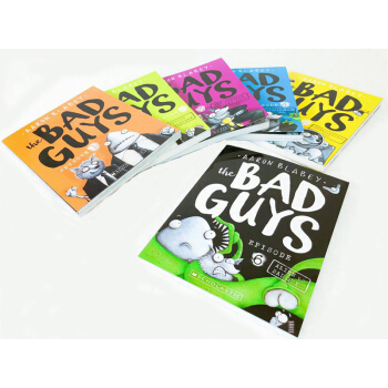 【中商原版】學樂我是大壞蛋6冊 The Bad Guys Episode #1-6漫畫章節書小說 pdf epub mobi 電子書 下載