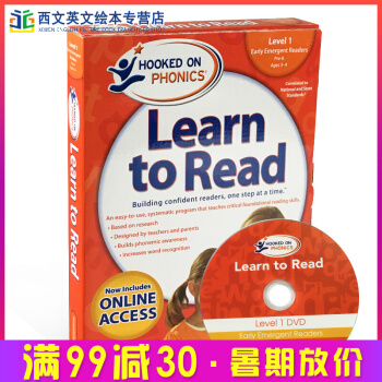 英文原版 自然拼读系列Learn to Read - Level 1 语音学习阅读1级 pdf epub mobi 电子书 下载