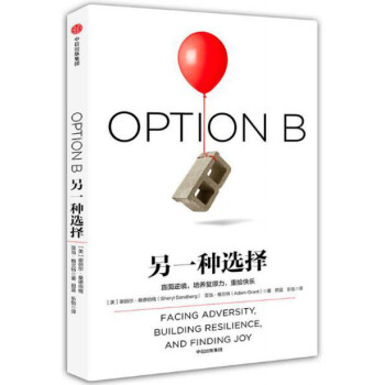 正版 另一种选择 Option B [美] 谢丽尔·桑德伯格 励志书籍 中信出版社 MFN pdf epub mobi 电子书 下载
