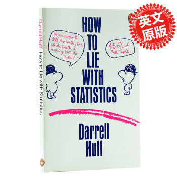【中商原版】英文原版 How to Lie with Statistics 統計數字會撒謊 pdf epub mobi 電子書 下載