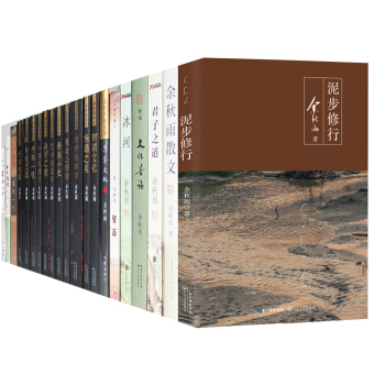 余秋雨作品集 套装24册 泥步修行+文化苦旅+摩沙大地+行者无疆+寻觅中华+空岛+冰河+借我一生 【套装21册】