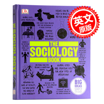 【中商原版】社會學書 英文原版The Sociology Book by DK (Author)