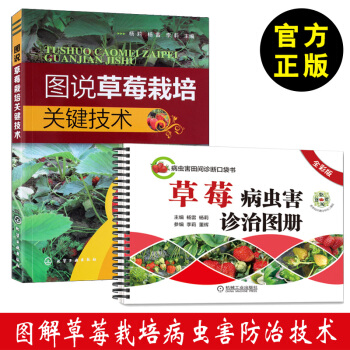 图说草莓栽培关键技术+草莓病虫害诊治图册(全彩版) 草莓种植书籍 种植栽培病虫害防治技术 pdf epub mobi 电子书 下载