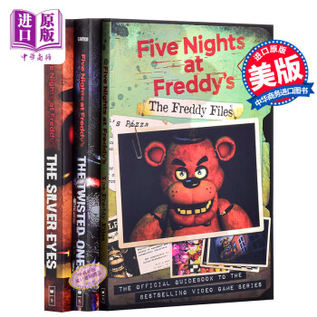 【中商原版】玩具熊的五夜后宫 银眼 扭曲 档案 3册套装英文原版英文小说Five Nights pdf epub mobi 电子书 下载