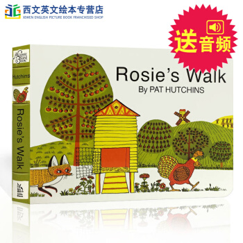 英文原版儿童绘本Rosie's Walk母鸡萝丝去散步 廖彩杏推荐Pat Hutchins 送音频 pdf epub mobi 电子书 下载