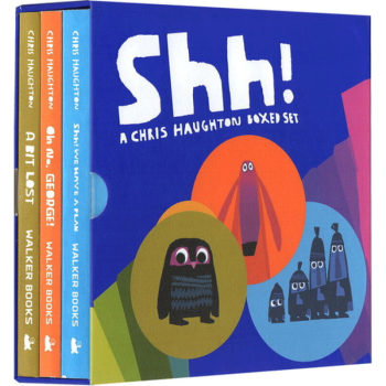 英文原版绘本 SHH! We Have a Plan 偷偷告诉你 克里斯霍顿纸板书3册 pdf epub mobi 电子书 下载