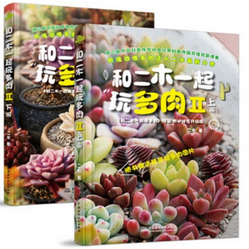 【正版书籍现货】和二木一起玩多肉II 上下2册 全两册 全套套装 新浪多肉植物种植达人二 pdf epub mobi 电子书 下载