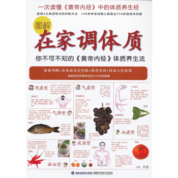 圖解在傢調體質——你不可不知的《皇帝內經》體質養生法 醫養生書籍 調養體質參考書籍 pdf epub mobi 電子書 下載