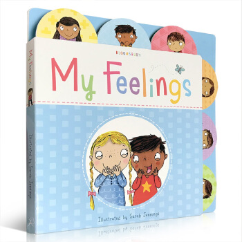 英文原版 My Feelings儿童情绪绘本 大开本纸板书 幼儿启蒙0-3-6岁 pdf epub mobi 电子书 下载