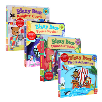 英文原版 英版Bizzy bear係列Pirate Adventure space