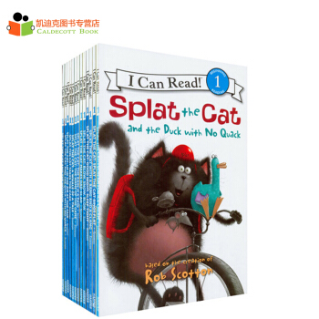 I Can Read： Splat the Cat 啪嗒猫 16册自然拼读高效学习# pdf epub mobi 电子书 下载