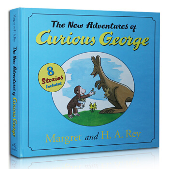 The New Adventures of Curious George 好奇猴乔治的新历险 英文原版 [精装] [3岁及以上] pdf epub mobi 电子书 下载