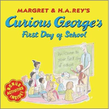 Curious George's First Day of School 好奇猴喬治：上學第一天 [平裝] [5歲及以上] pdf epub mobi 電子書 下載