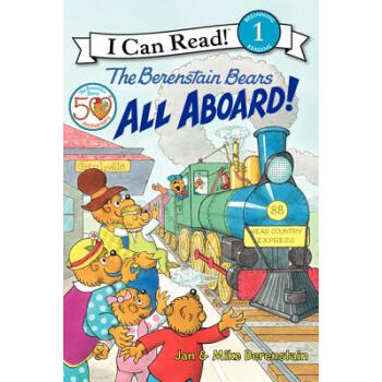 The Berenstain Bears: All Aboard! (I Can Read, Level 1)貝貝熊：全員上車！ [平裝] [4-8歲] pdf epub mobi 電子書 下載