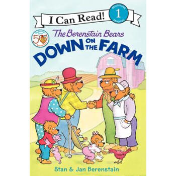 The Berenstain Bears Down on the Farm (I Can Read, Level 1)贝贝熊在农场 [平装] [4-8岁] pdf epub mobi 电子书 下载