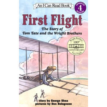 First Flight: The Story of Tom Tate and the Wright Brothers (I Can Read, Level 4)初次飛行 [平裝] [4-8歲] pdf epub mobi 電子書 下載