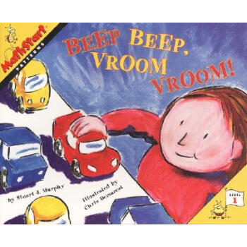 Beep Beep, Vroom Vroom! (MathStart 1) 哔哔呜呜！(数学启蒙1) [平装] [4岁及以上] pdf epub mobi 电子书 下载
