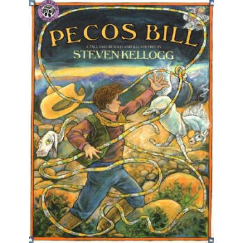 Pecos Bill 英文原版 [平裝] [4歲及以上] pdf epub mobi 電子書 下載