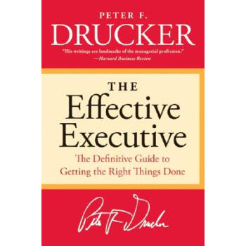 The Effective Executive卓有成效的管理者 英文原版 [平装] pdf epub mobi 电子书 下载