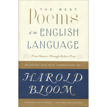 The Best Poems of the English Language: From Chaucer Through Robert Frost 最美英文詩 英文原版 [平裝] pdf epub mobi 電子書 下載
