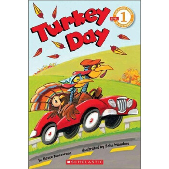 Turkey Day (Level 1) 学乐分级读本第一级：火鸟日 英文原版 [平装] [4-8岁] pdf epub mobi 电子书 下载