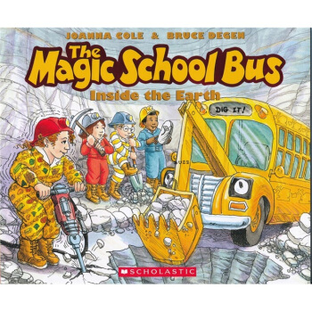 The Magic School Bus inside the Earth神奇校车系列: 地心历险 英文原版 [平装] [6-8岁] pdf epub mobi 电子书 下载