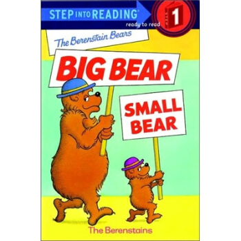 The Berenstain Bears' Big Bear Small Bear 贝贝熊: 大熊和小熊 英文原版 [平装] [4-6岁] pdf epub mobi 电子书 下载
