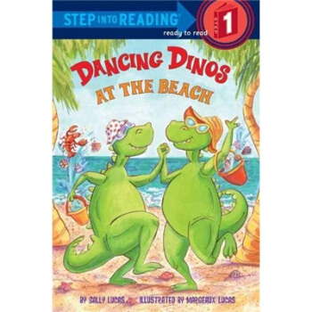 Dancing Dinos at the Beach[沙灘上跳舞的恐龍] [平裝] [4歲及以上] pdf epub mobi 電子書 下載