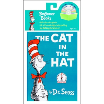 The Cat in the Hat (Book and CD) (Illustrated Edition) 英文原版 [平裝] [3歲及以上] pdf epub mobi 電子書 下載