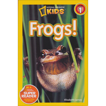 National Geographic Readers: Frogs!國傢地理閱讀：蛙 [平裝] [4-6歲] pdf epub mobi 電子書 下載