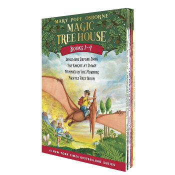 Magic Tree House Boxed Set, Books 1-4神奇树屋套装 英文原版 [盒装] [8岁及以上] pdf epub mobi 电子书 下载