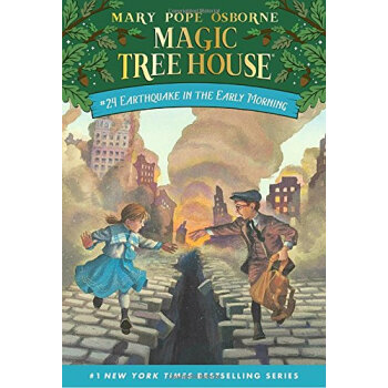 Earthquake in the Early Morning (Magic Tree House #24)神奇树屋24：清晨的地震 英文原版 [平装] [6岁及以上] pdf epub mobi 电子书 下载